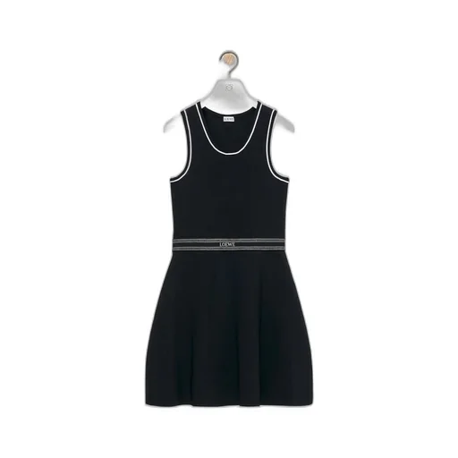 Dress in viscose blend