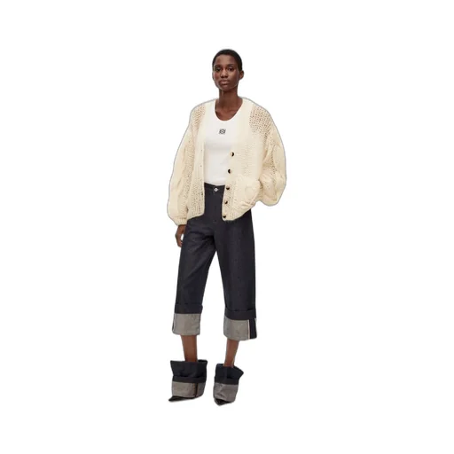 Anagram cardigan in mohair
