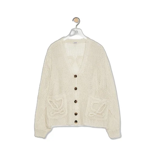 Anagram cardigan in mohair