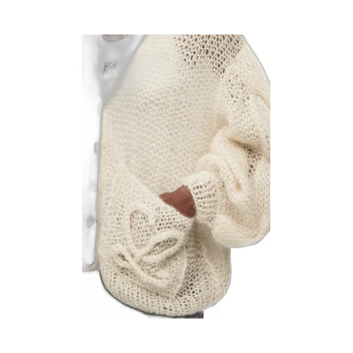 Anagram cardigan in mohair