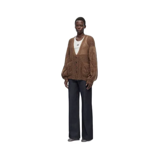 Anagram cardigan in mohair