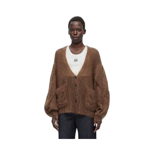 Anagram cardigan in mohair