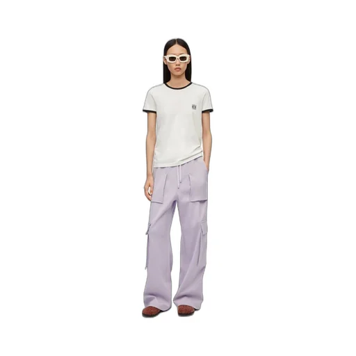 Slim fit T-shirt in cotton
