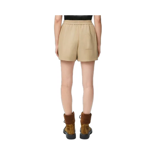 Shorts in satin nappa lambskin
