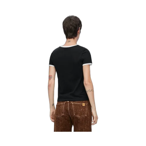 Slim fit T-shirt in cotton