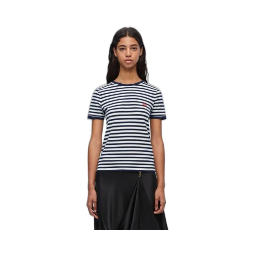 Slim fit T-shirt in viscose blend
