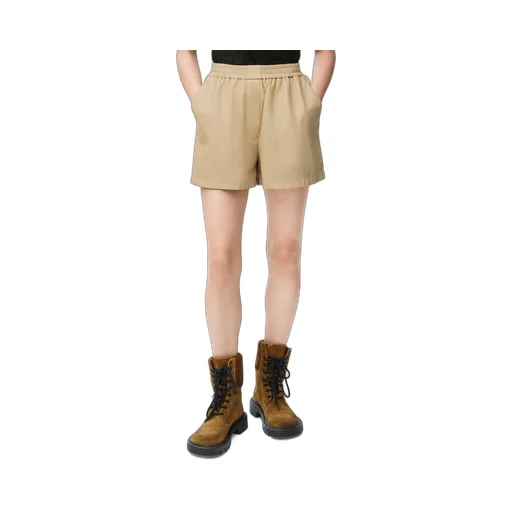 Shorts in satin nappa lambskin
