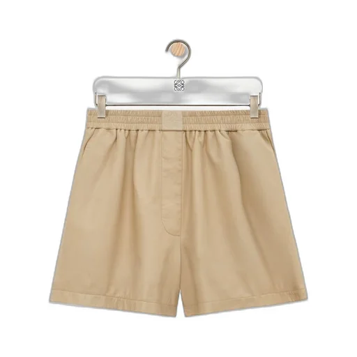 Shorts in satin nappa lambskin