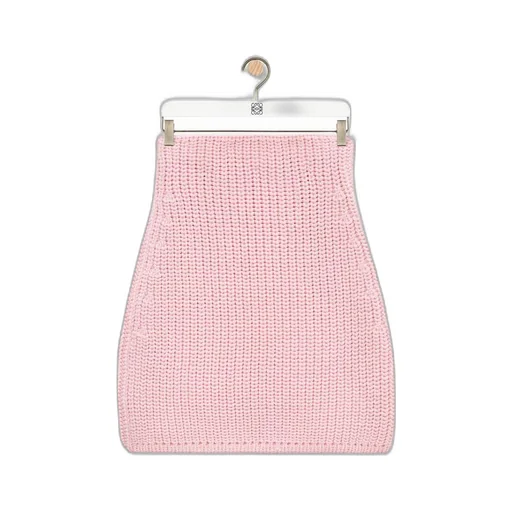 Mini skirt in technical knit