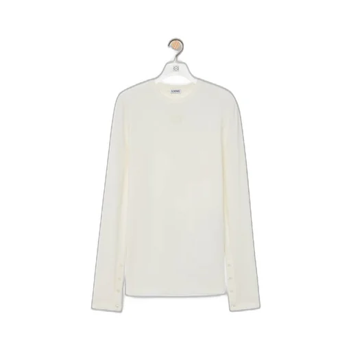 Long sleeve top in modal