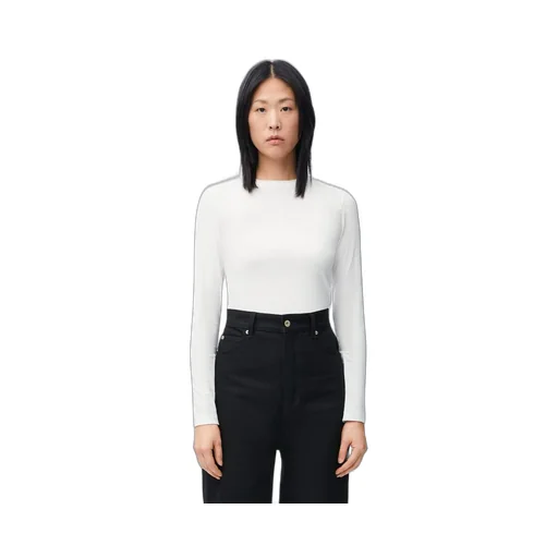 Long sleeve top in modal