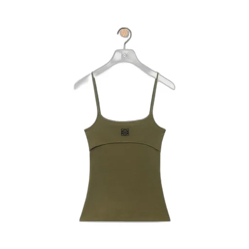 Anagram strappy top in cotton