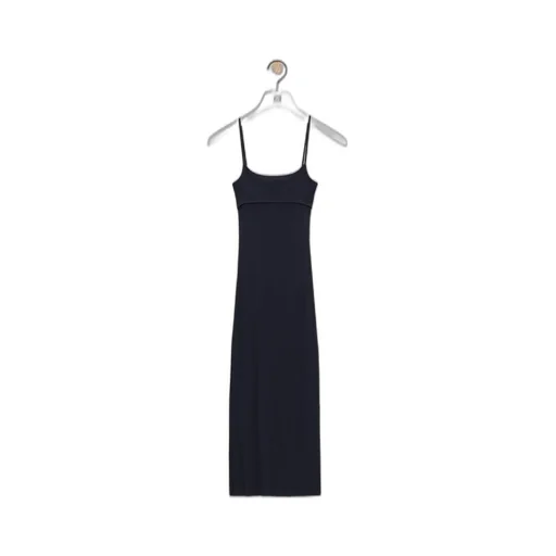Anagram strappy dress in cotton