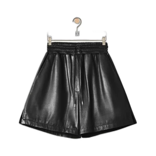 Shorts in nappa lambskin