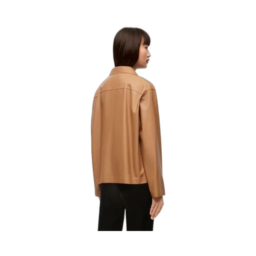 Pyjama blouse in nappa lambskin