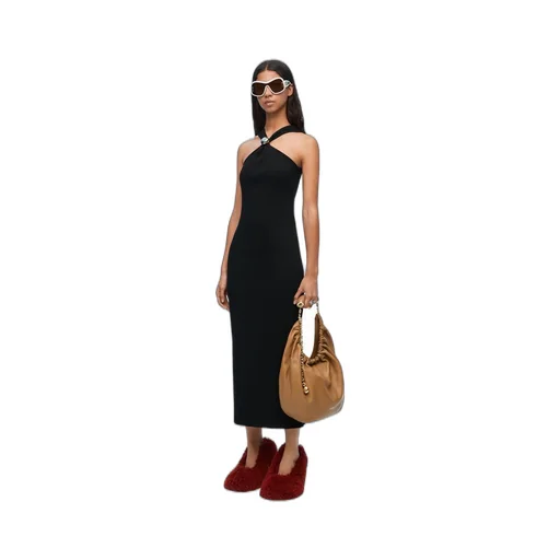 Anagram pebble dress in cotton