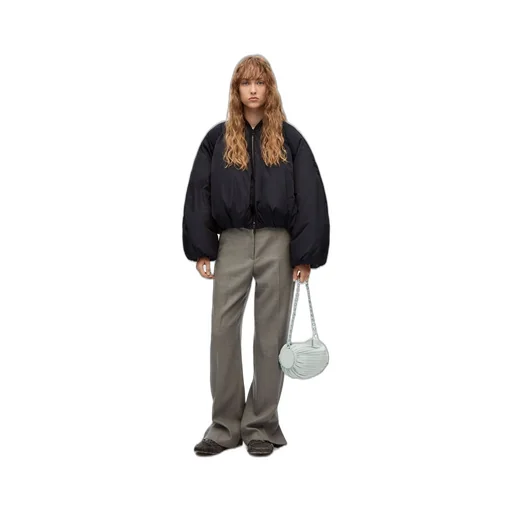 Padded bomber jacket in nylon