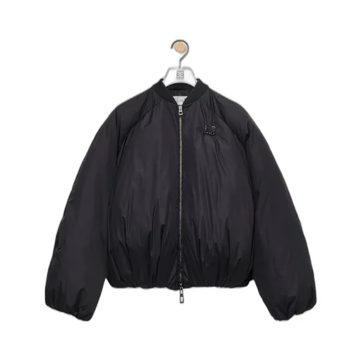 Padded bomber jacket in nylon