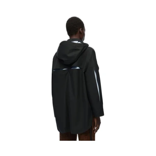 Hooded parka in cotton