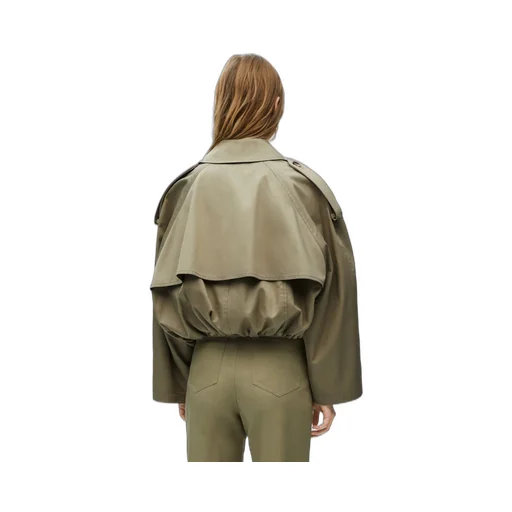 Balloon jacket in cotton