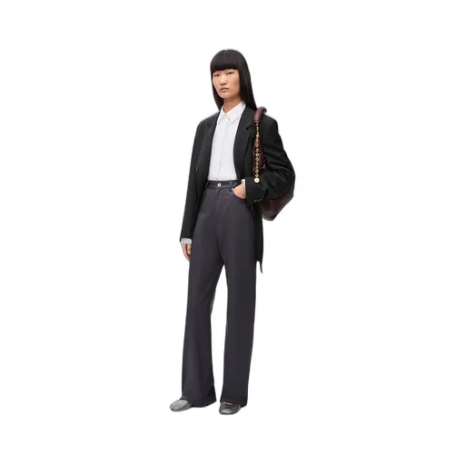 Pleated shirt in cotton