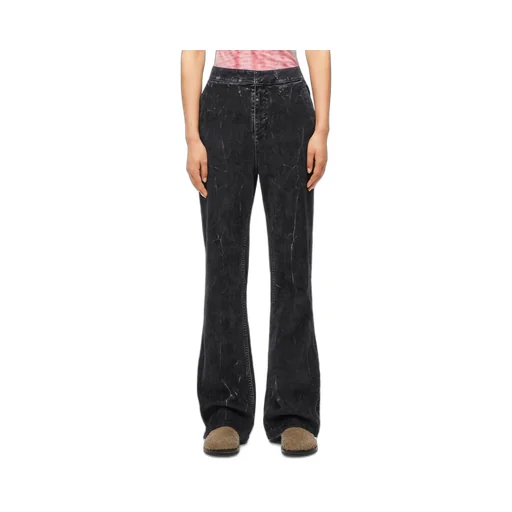 Bootleg jeans in denim