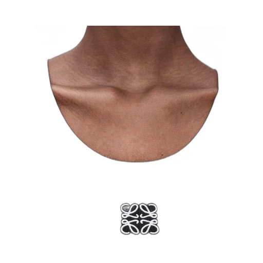Cropped Anagram tank top in cotton