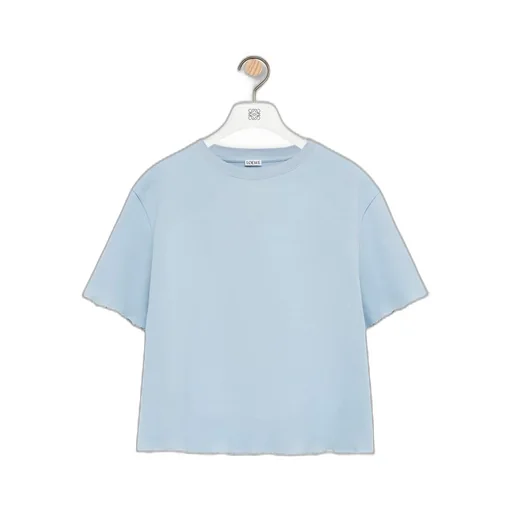 Boxy fit t-shirt in cotton blend