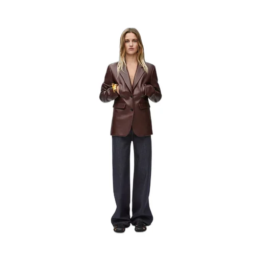 Jacket in nappa lambskin