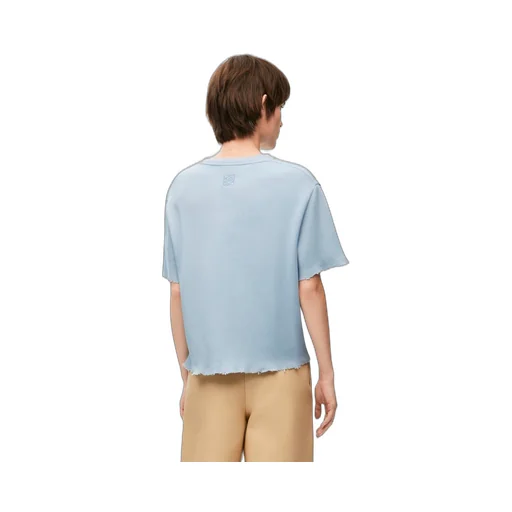 Boxy fit t-shirt in cotton blend
