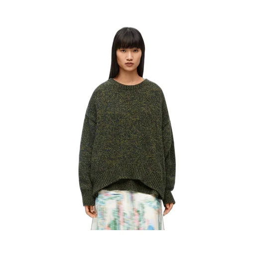 Trompe l'oeil sweater in wool