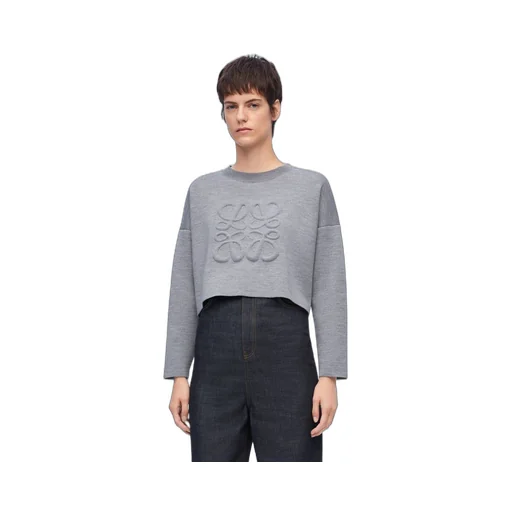 Anagram sweater in wool