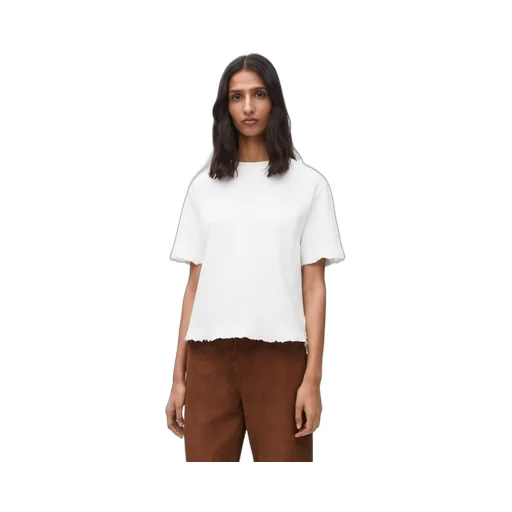 Boxy fit t-shirt in cotton blend