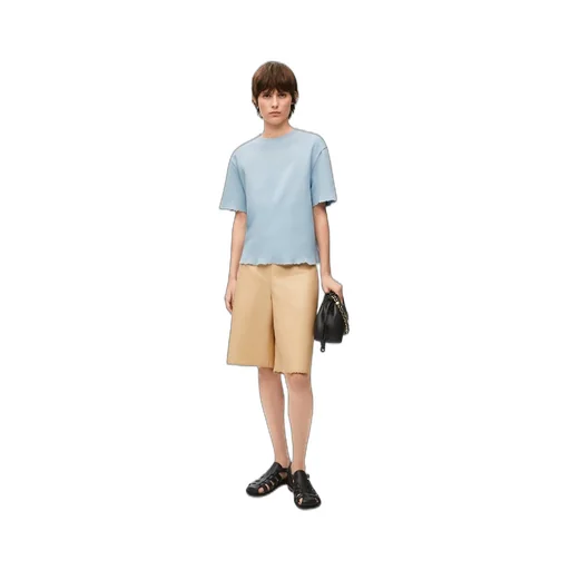 Boxy fit t-shirt in cotton blend