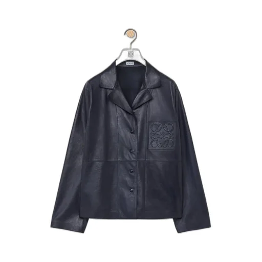 Pyjama blouse in nappa lambskin