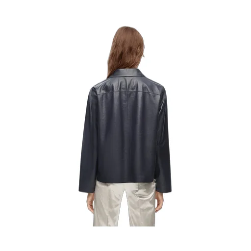 Pyjama blouse in nappa lambskin