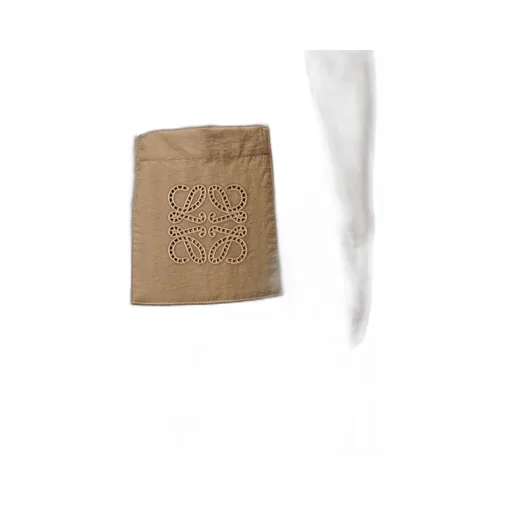 Cropped trousers in cotton blend