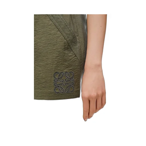 Shorts in cotton blend