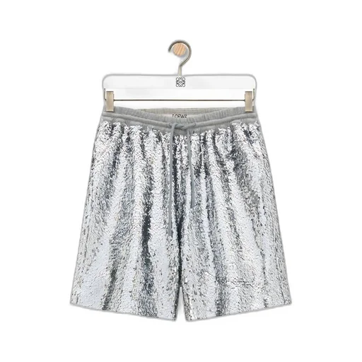 Shorts in sequins