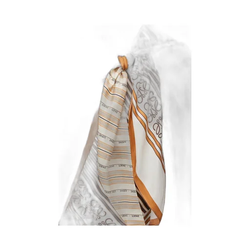 Scarf top in silk