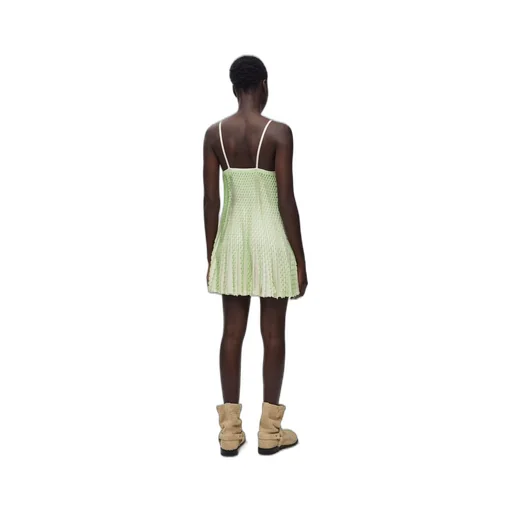 Strappy dress in viscose