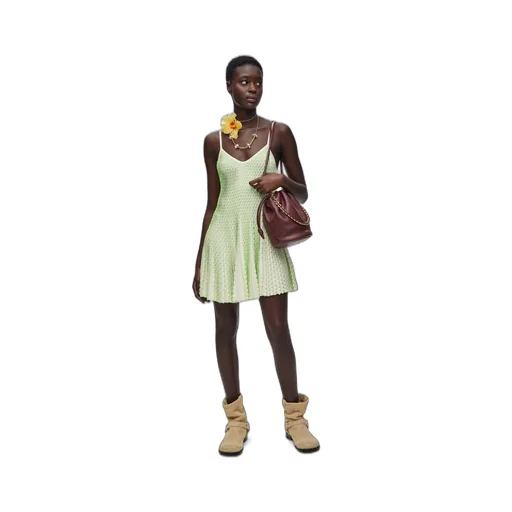 Strappy dress in viscose