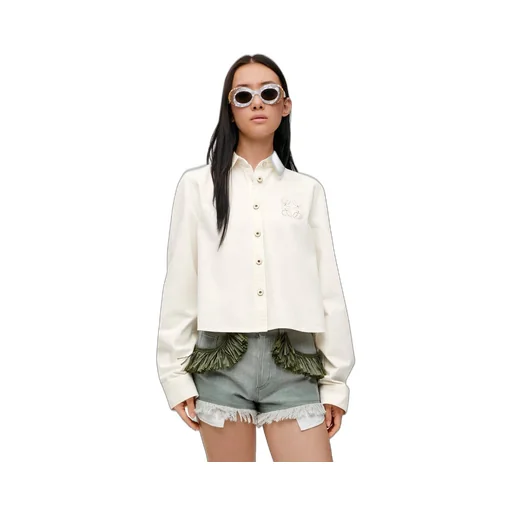 Trapeze shirt in denim