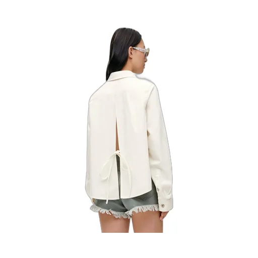 Trapeze shirt in denim