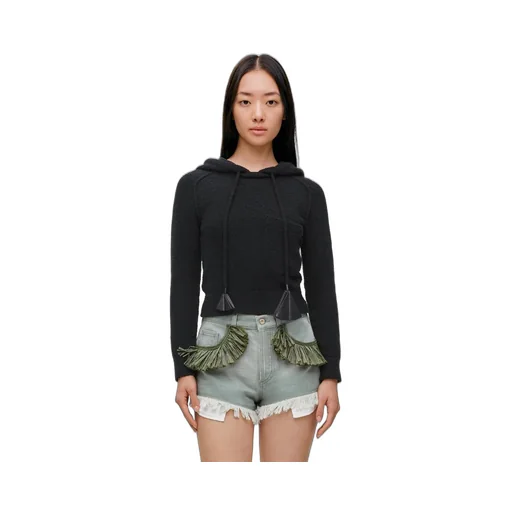 Hoodie in cotton blend