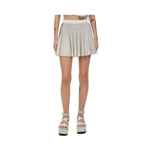 Mini skirt in viscose