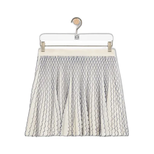 Mini skirt in viscose