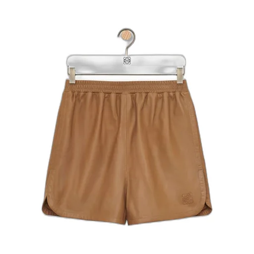 Shorts in nappa lambskin