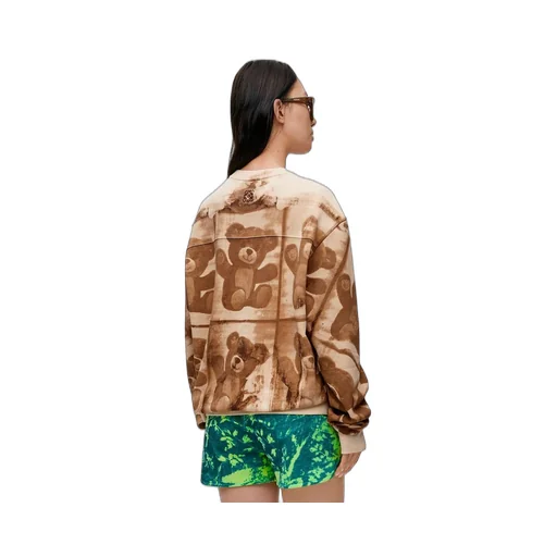 Sweatshirt in cotton