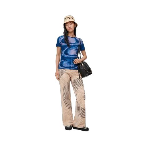 Slim fit t-shirt in cotton